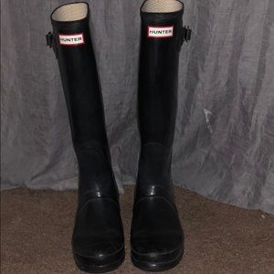 Women’s Black Hunter Boots - Tall